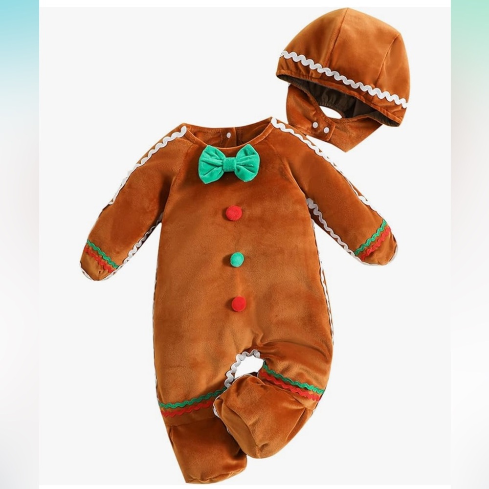 Gingerbread Costume 6 mo